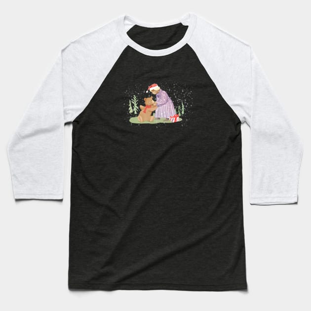 Winter warmth Baseball T-Shirt by Kings Court